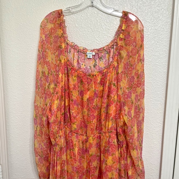 Sundance Sunburst Floral Print Maxi Dress XXL - Picture 3 of 9